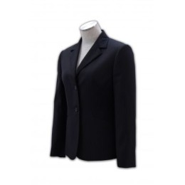 BS230 ladies' suits tailor made stripe coat suits office working supplier hk company BS230 ladies' suits tailor made stripe coat suits office working supplier hk company